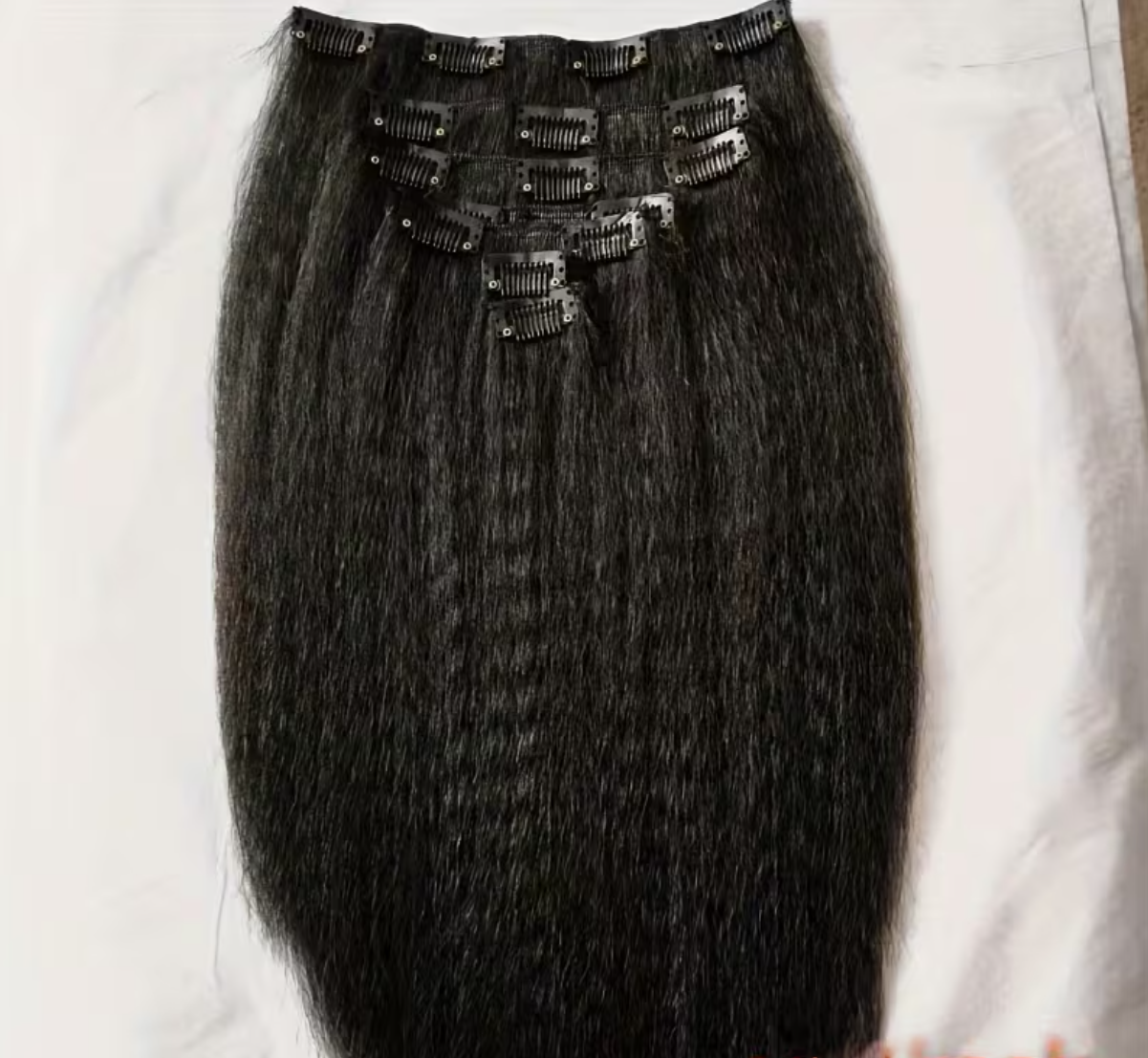 7pcs clip-on hair extensions| 3 Sizes Available