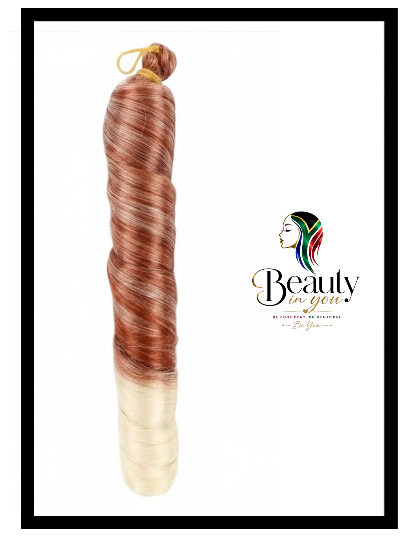 French Roll Wig – Natural Looking Everyday Style 24" 80g