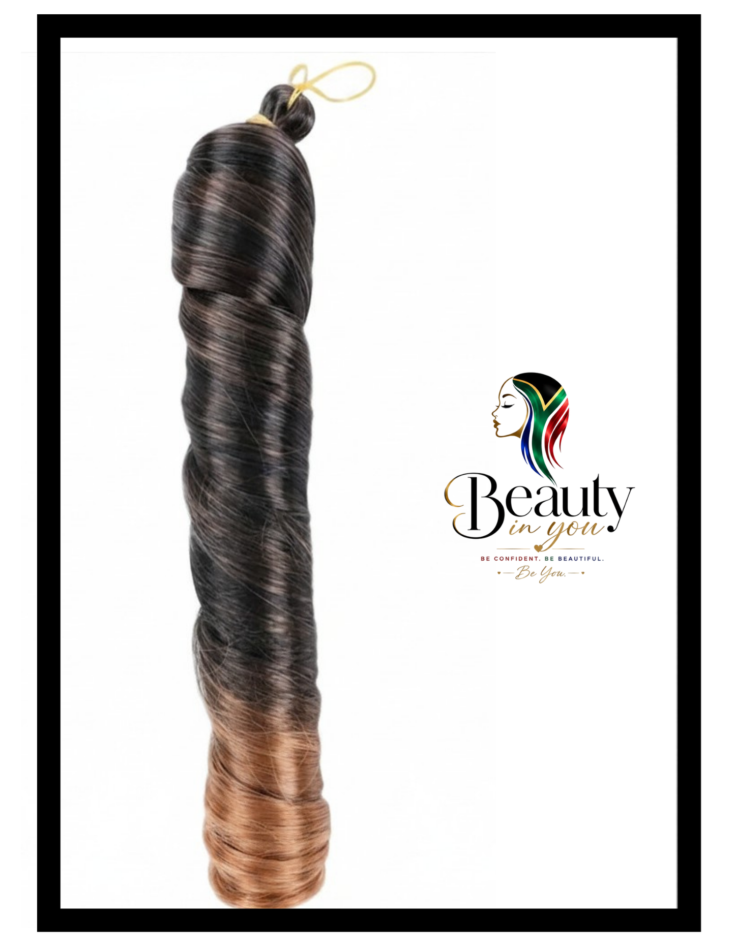 French Roll Wig – Natural Looking Everyday Style 24" 80g