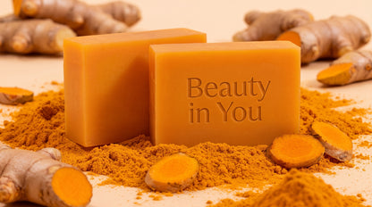 Beauty In You™ Premium Turmeric Soap – Brightening & Hydrating Face & Body