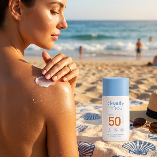Beauty In You™ SPF 50 Sunscreen – Hydrating Daily Face & Body Sunscreen